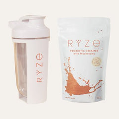 RYZE Shaker Bottle + Probiotic Creamer + Free Gifts